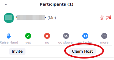 Claim Host